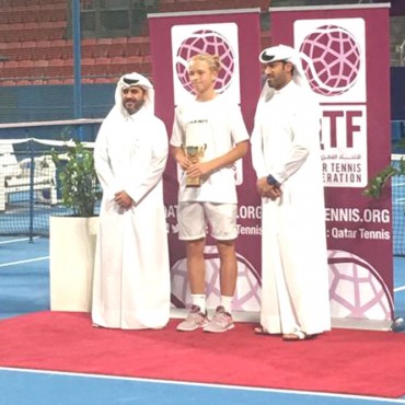 Nikita won AlMajid Tennis Tournament